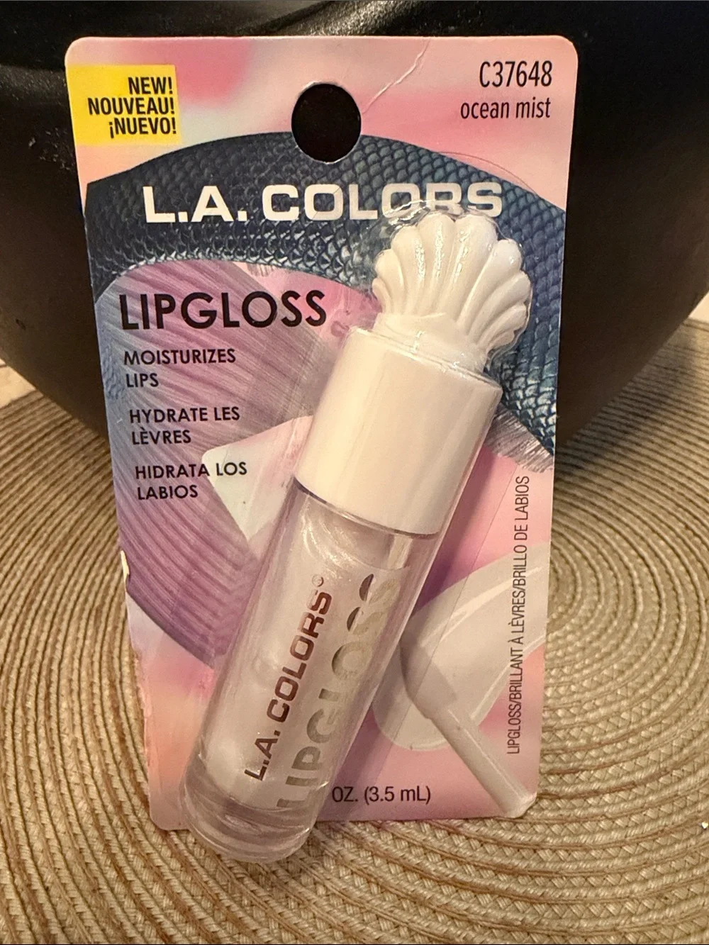L.A. Colors Ocean Mist Shimmery White Lip Gloss